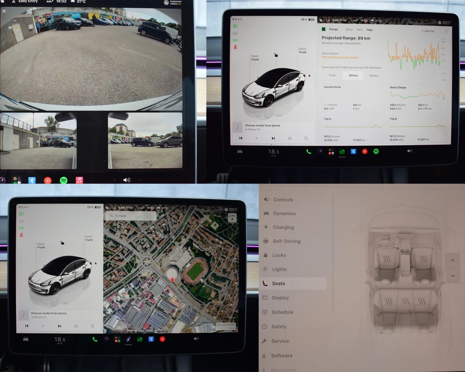 Tesla Model 3 PERFORMANCE , снимка 15 - Автомобили и джипове - 54840653