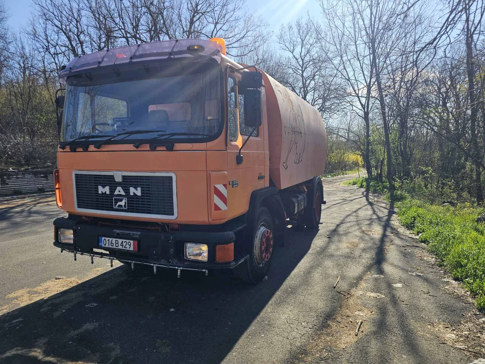 Други специализирани машини MAN 18.232 Метачна машина, снимка 4 - Индустриална техника - 54188587