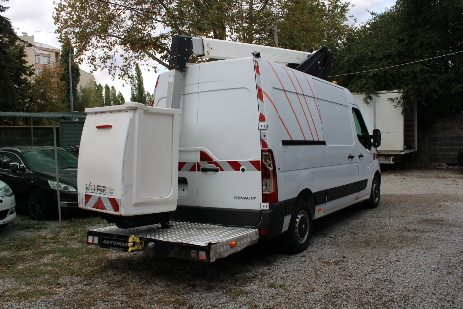Автовишка Друга марка RENAULT MASTER / KLUBB 12 МЕТРА, снимка 3 - Индустриална техника - 56185522
