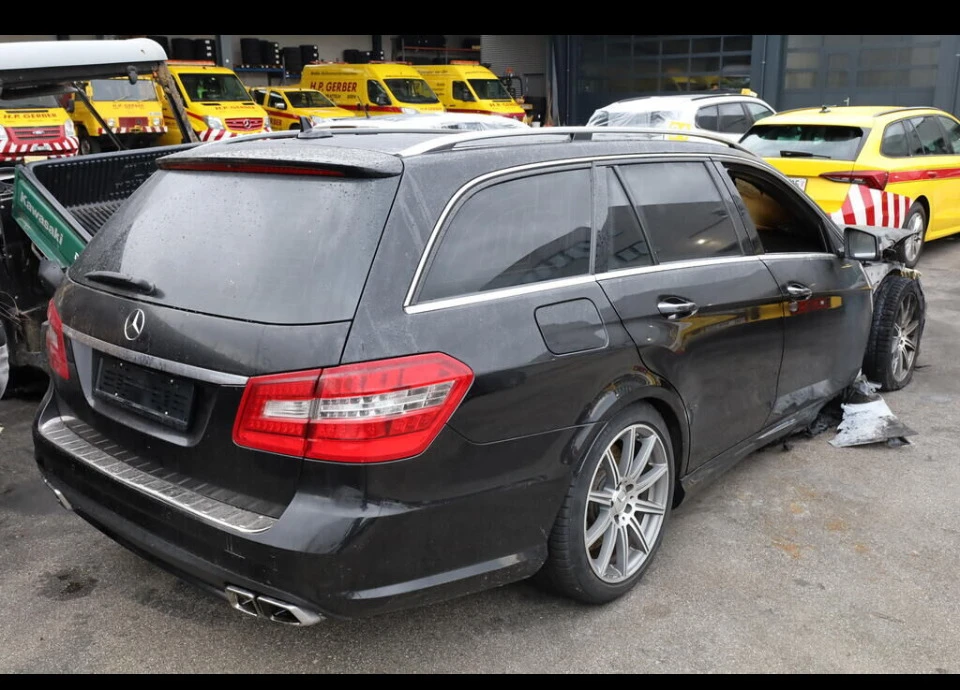 Mercedes-Benz E 63 AMG ДВИГАТЕЛ AMG 63 5.5 - [1] 