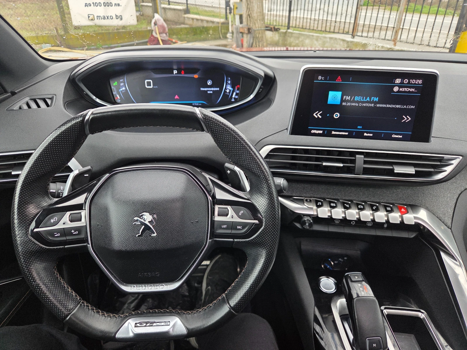 Peugeot 3008 1.6 GT-line* PANORAMA* 165ps-ОБСЛУЖЕНА * KAYLESS G, снимка 6 - Автомобили и джипове - 53890744