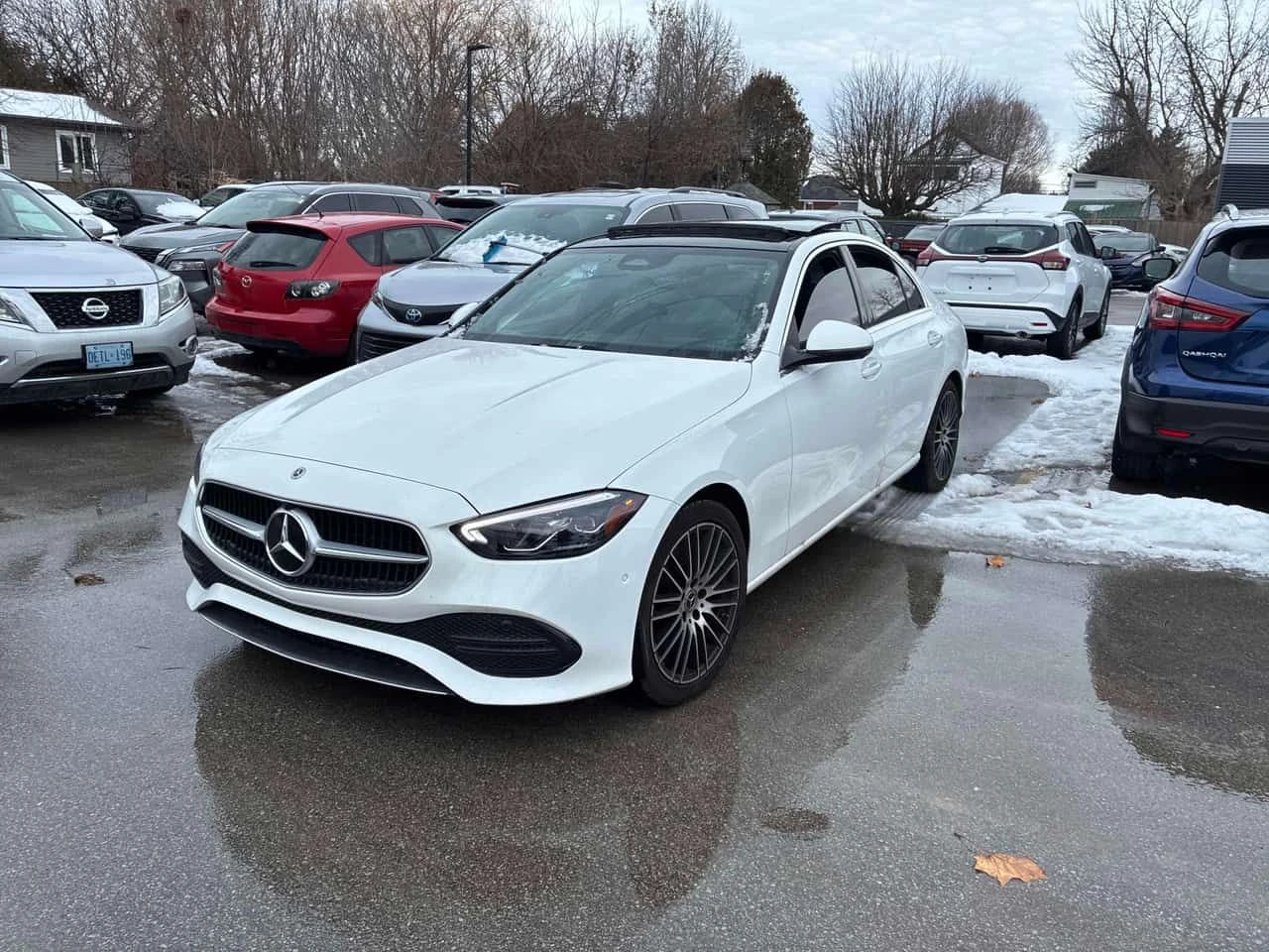 Mercedes-Benz C 300 * ПАНО* КЕЙЛЕС* ПОДГРЕВ* 