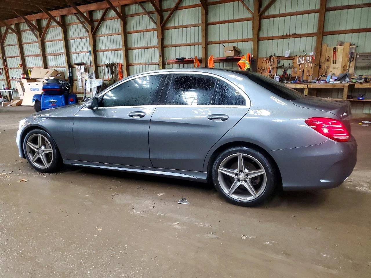 Mercedes-Benz C 300 4MATIC| AMG ПАКЕТ | ПАНОРАМА | KEYLESS | , снимка 6 - Автомобили и джипове - 54077756