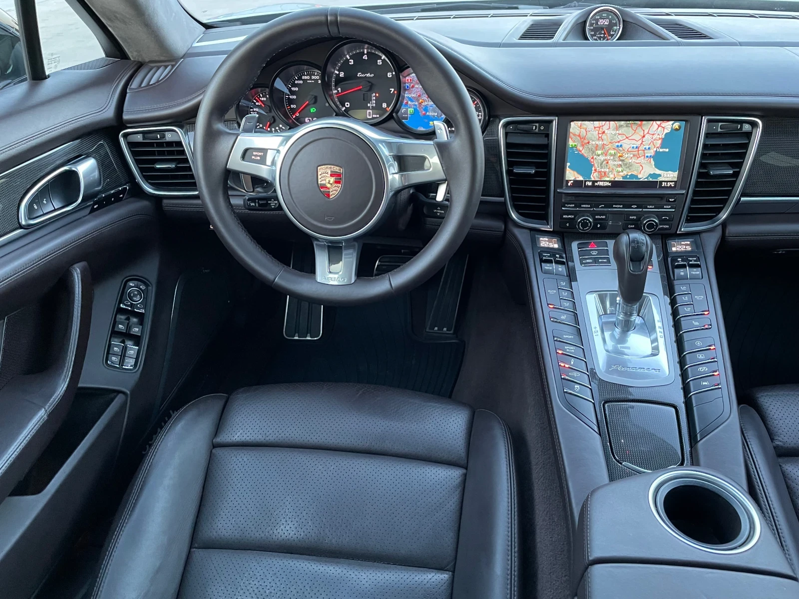 Porsche Panamera Turbo Face Carbon, Ceramic brake , снимка 11 - Автомобили и джипове - 54835536