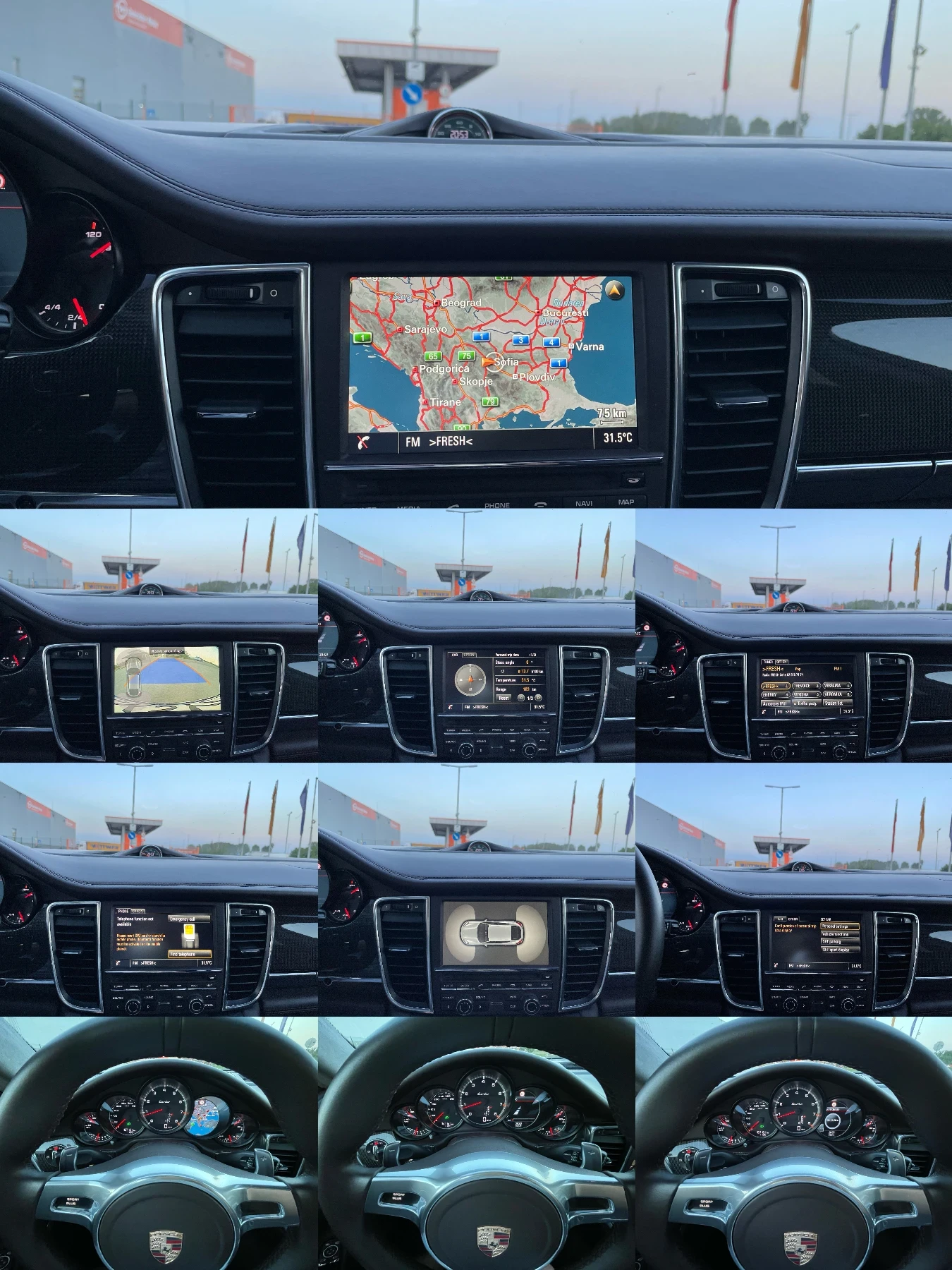Porsche Panamera Turbo Face Carbon, Ceramic brake , снимка 16 - Автомобили и джипове - 54835536