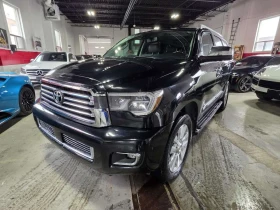 Toyota Sequoia | Platinum | ПОДГРЕВ | ОБДУХВАНЕ | CARFAX | , снимка 1
