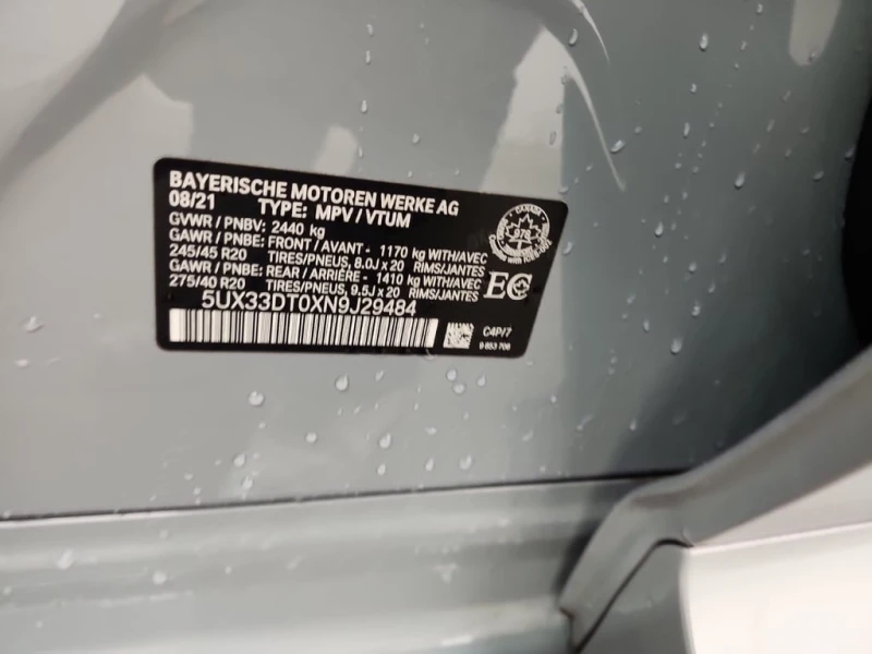 BMW X4 * xDrive30i * CARFAX * БЕЗ ПЪРВОНАЧАЛНА ВНОСКА, снимка 15 - Автомобили и джипове - 53042325