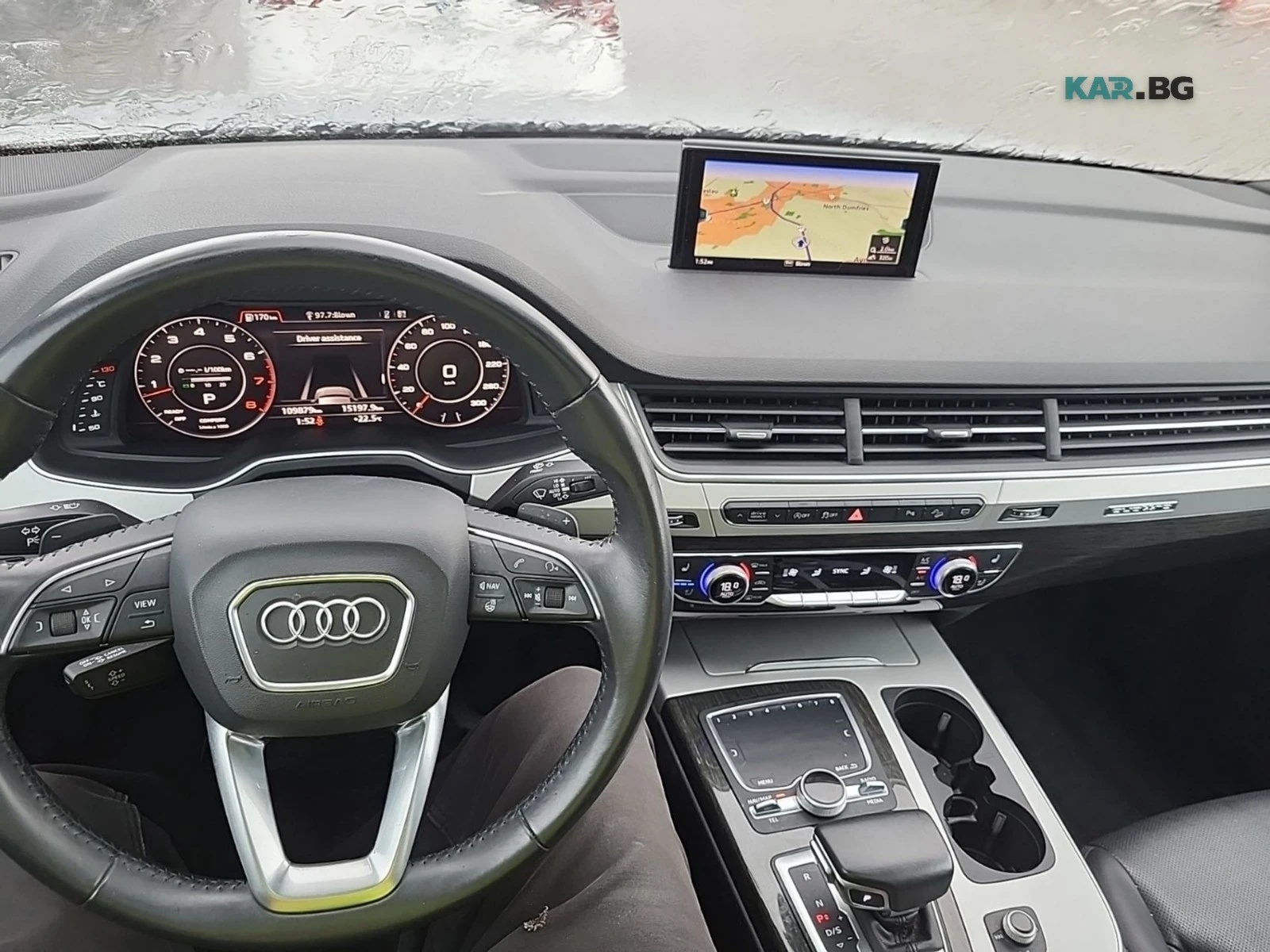 Audi Q7 Progressiv * S Line * АвтоКредит * (ЦЕНА ДО БГ), снимка 11 - Автомобили и джипове - 55729429