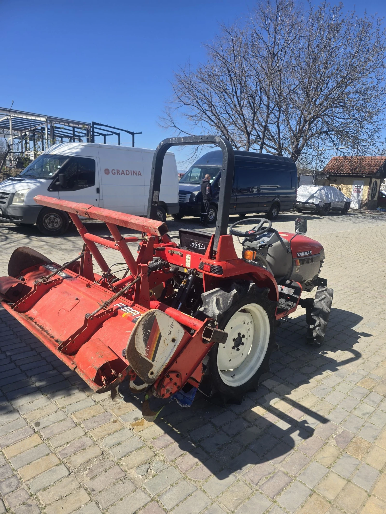 Трактор Yanmar AF 18, снимка 3 - Селскостопанска техника - 54136415