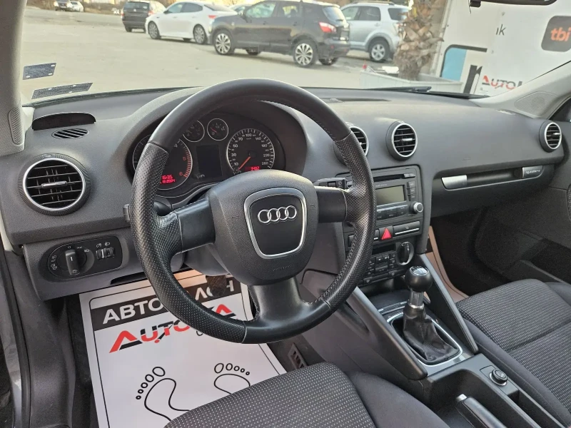 Audi A3 BMM-8КЛАПАНА= 2.0TDI-140кс= 4х4= 6ск= СЕРВ.ИСТОРИЯ, снимка 8 - Автомобили и джипове - 48376612