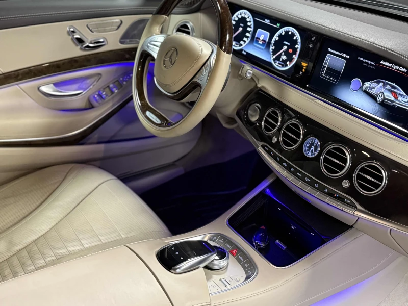 Mercedes-Benz S 550 AMG-pkg* Distronic* 360view* Burmester* , снимка 11 - Автомобили и джипове - 53272083