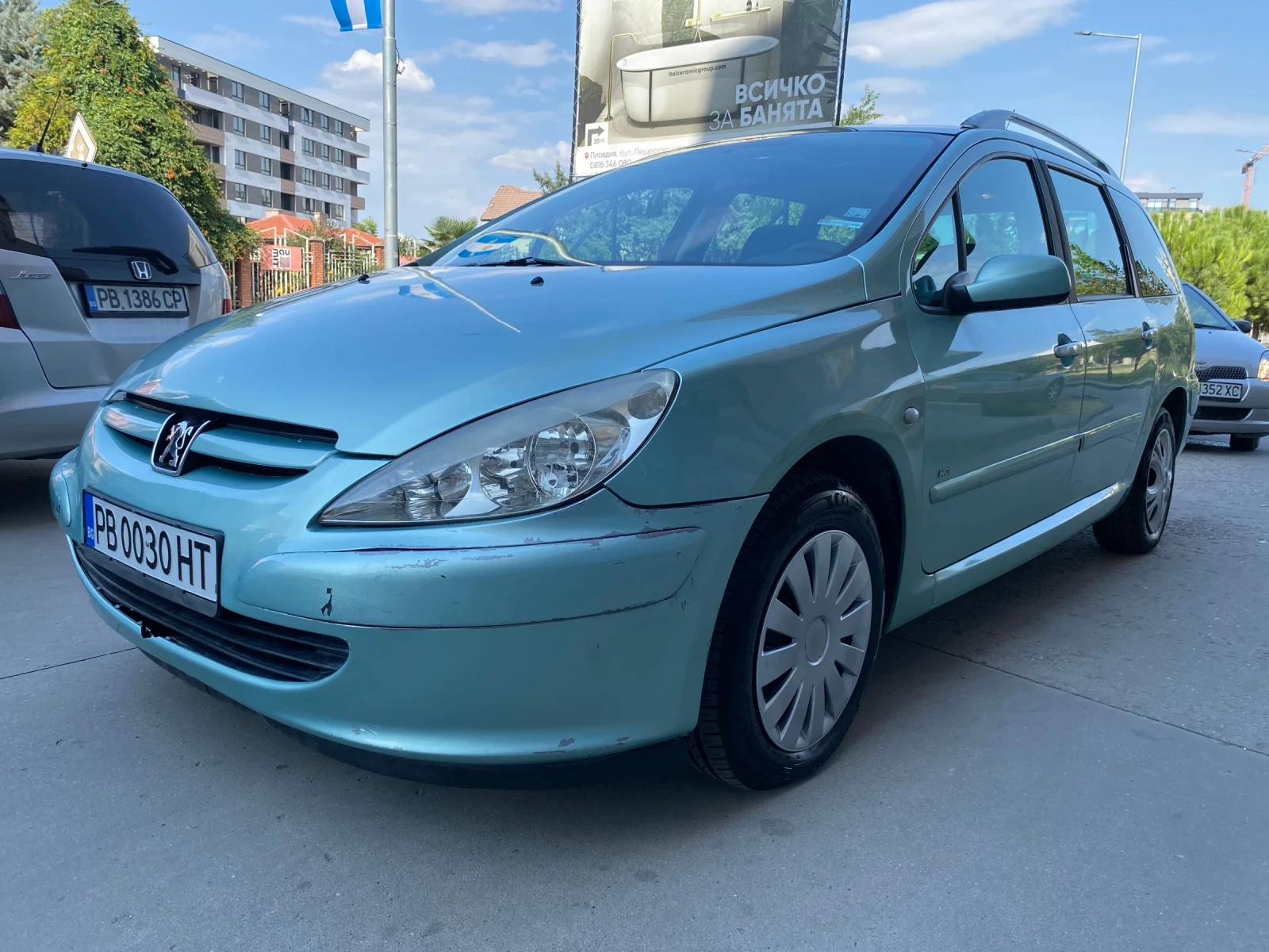 Peugeot 307 SW комби, 1.6HDI, панорама - [1] 