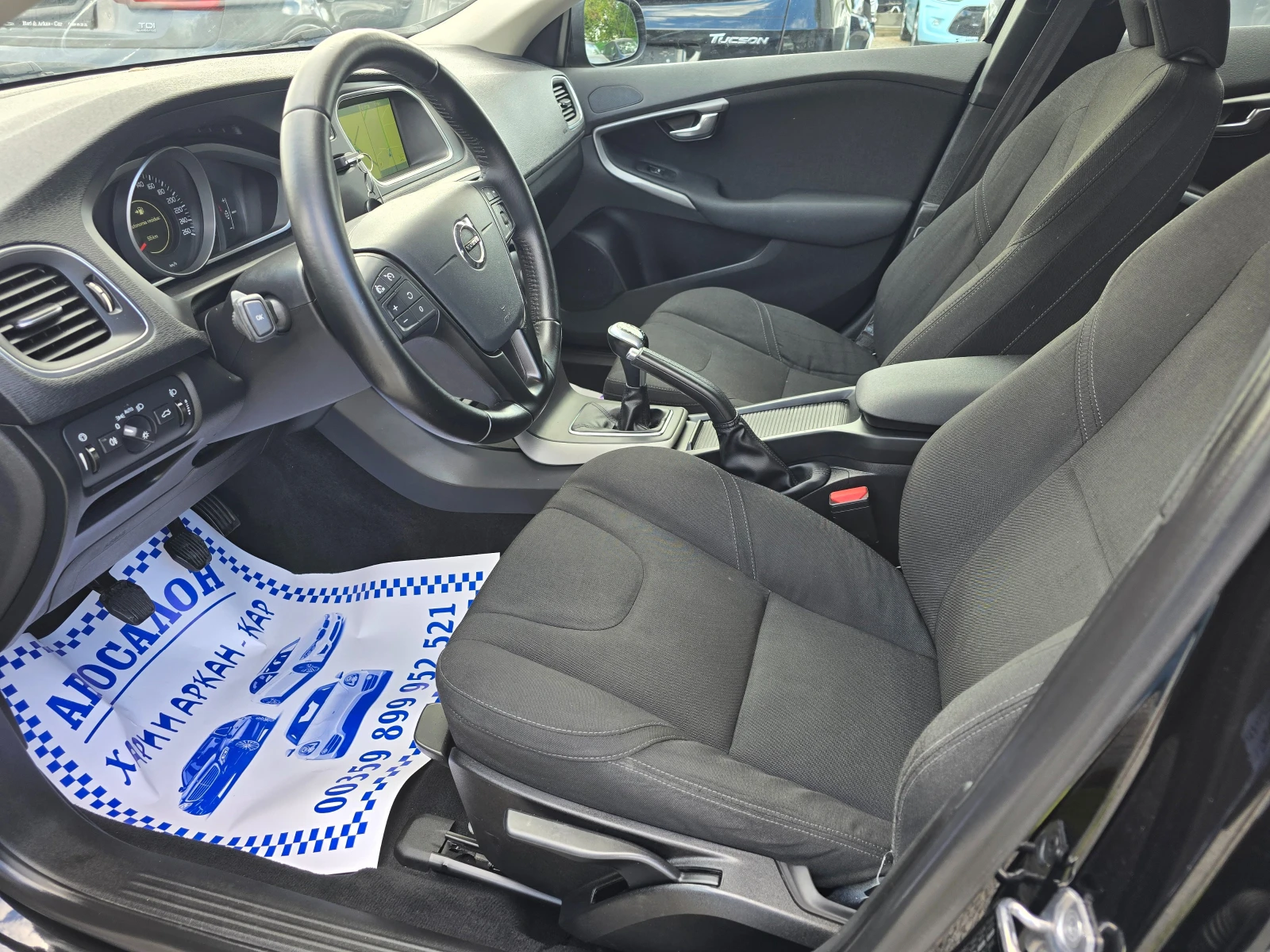 Volvo V40 2.0D2-FACE-ЕВРО 6В-НАВИГАЦИЯ-6 СКОРОСТИ - изображение 9