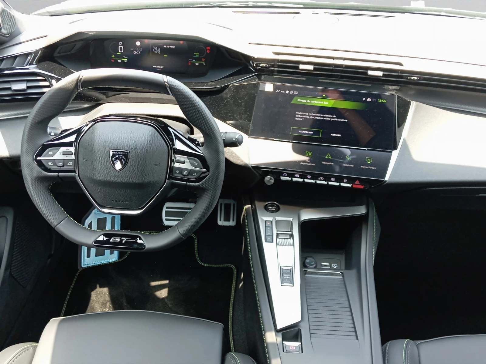 Peugeot 408 MCA GT EXCLUSIVE HYBRID 145 48V e-DCS6 EURO 6.4, снимка 9 - Автомобили и джипове - 54790783