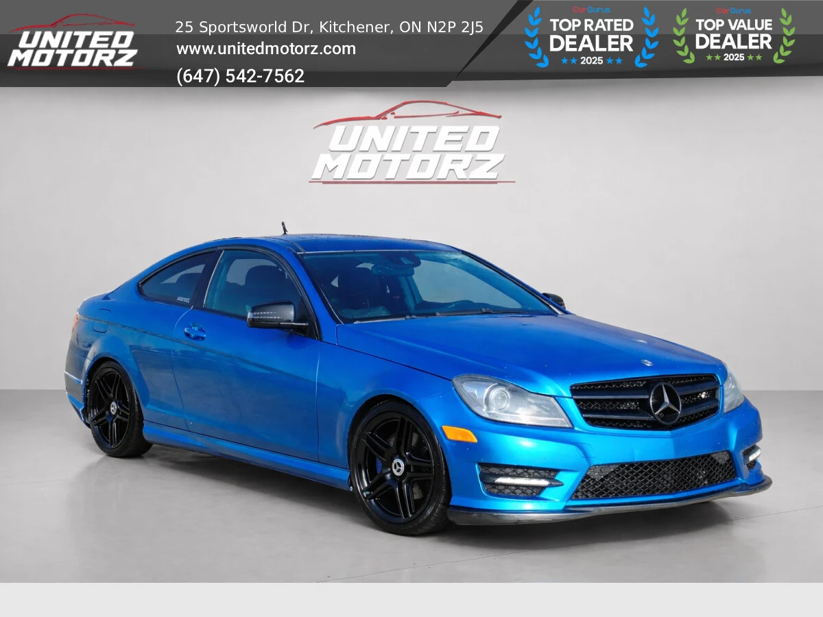Mercedes-Benz C 250 COUPE SPORT * ЧЕРВЕНИ КОЛАНИ * АЛКАНТАРА * ТУНИНГ 