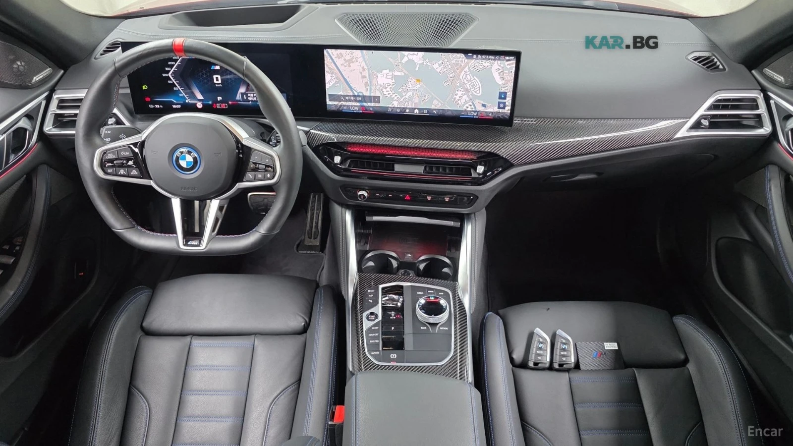 BMW i4 * M50* ПАНО* LED* KEYLESS* Camera* ПОДГРЕВ* , снимка 7 - Автомобили и джипове - 55135165
