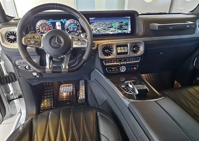 Mercedes-Benz G 63 AMG / 4-MATIC/CARBON/ EXCLUSIV/ 360/BURM/MULTIBEAM/ 22, снимка 9 - Автомобили и джипове - 49205132