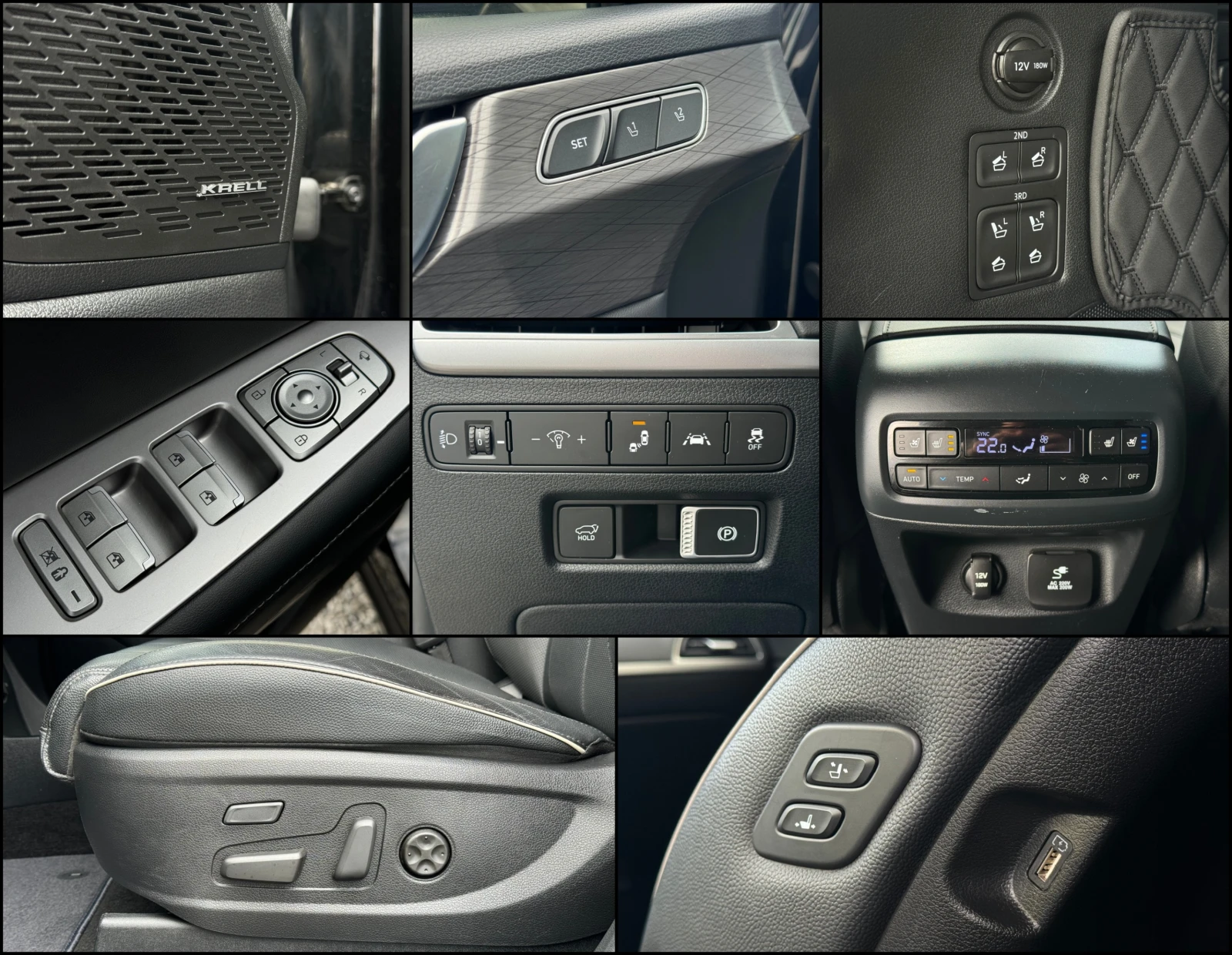 Hyundai Palisade 2.2D ! 4WD ! 6+ 1 ! Prestige !, снимка 13 - Автомобили и джипове - 54540876