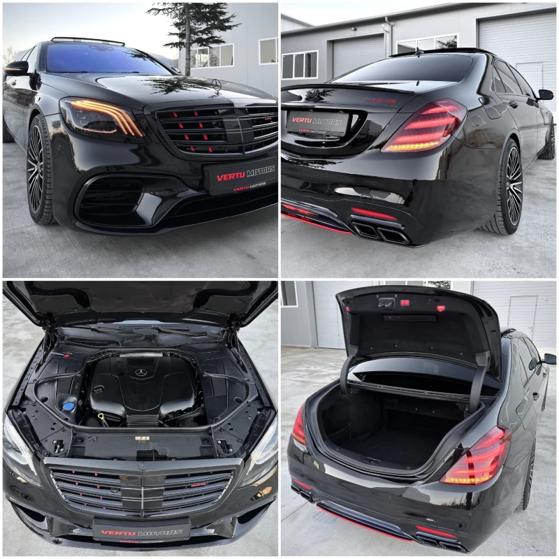 Mercedes-Benz S 350 6.3 AMG/LONG/PANO/NIGHT VISION/3xTV/SOFT CLOSE, снимка 7 - Автомобили и джипове - 52976602