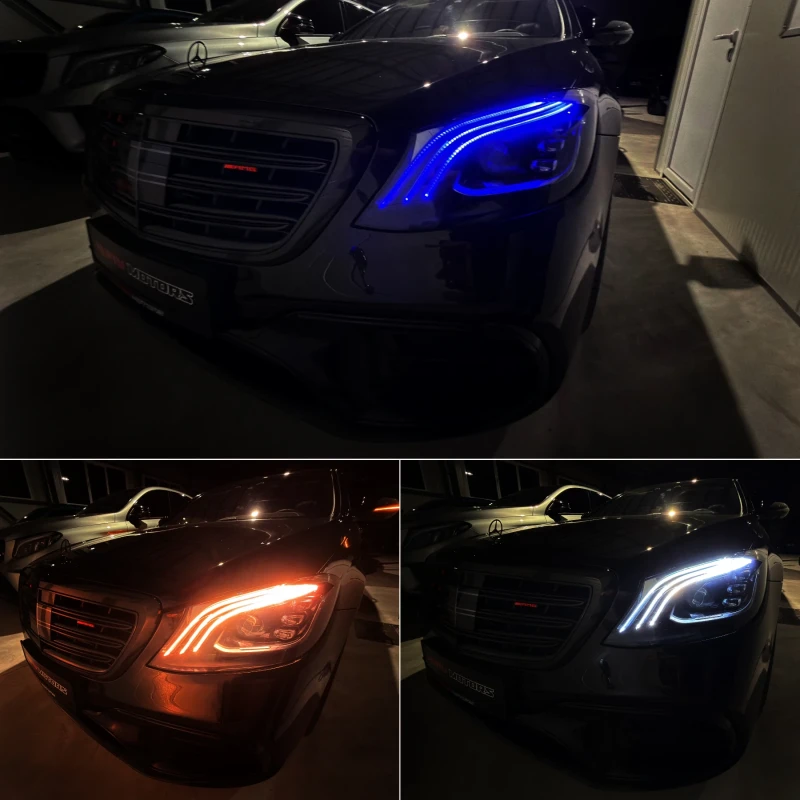 Mercedes-Benz S 350 6.3 AMG/LONG/PANO/NIGHT VISION/3xTV/SOFT CLOSE, снимка 16 - Автомобили и джипове - 52976602