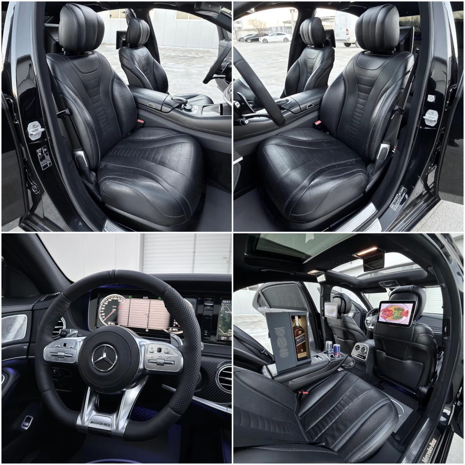 Mercedes-Benz S 350 6.3 AMG/LONG/PANO/NIGHT VISION/3xTV/SOFT CLOSE | Mobile.bg � ����������� 10