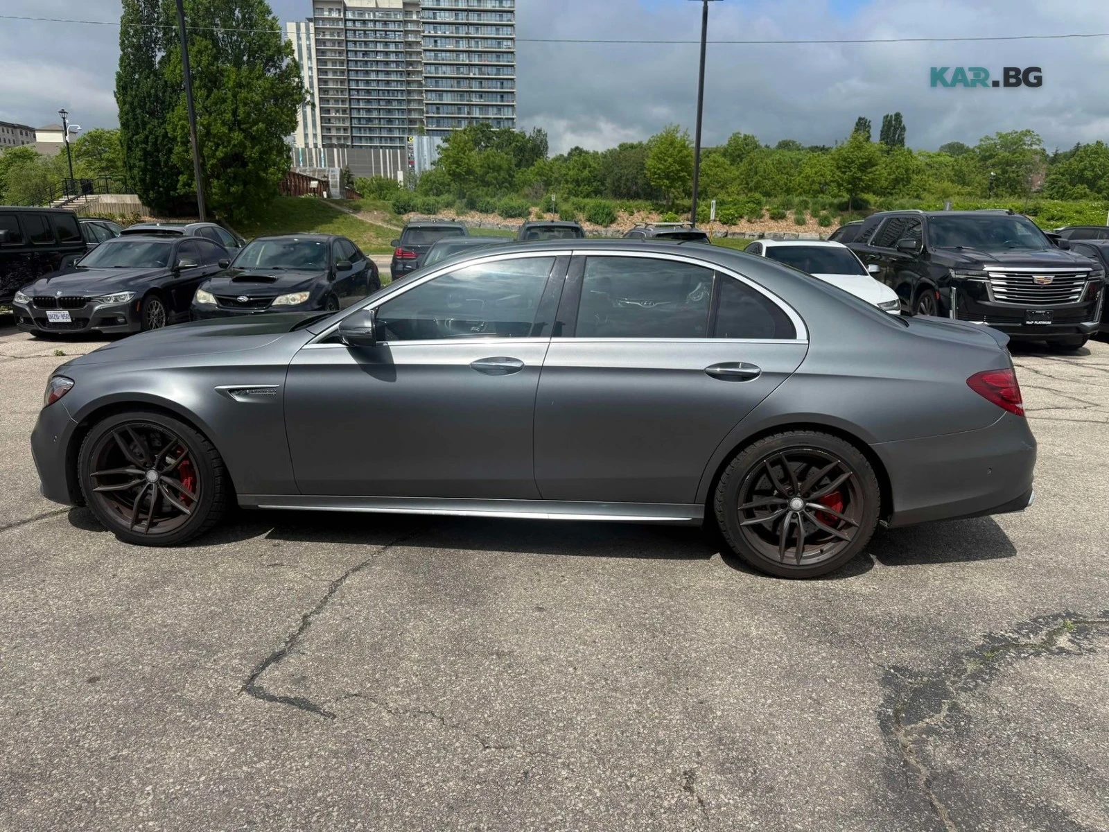Mercedes-Benz E 63 AMG S Mango grey Автокредит Цена до България, снимка 5 - Автомобили и джипове - 54863987