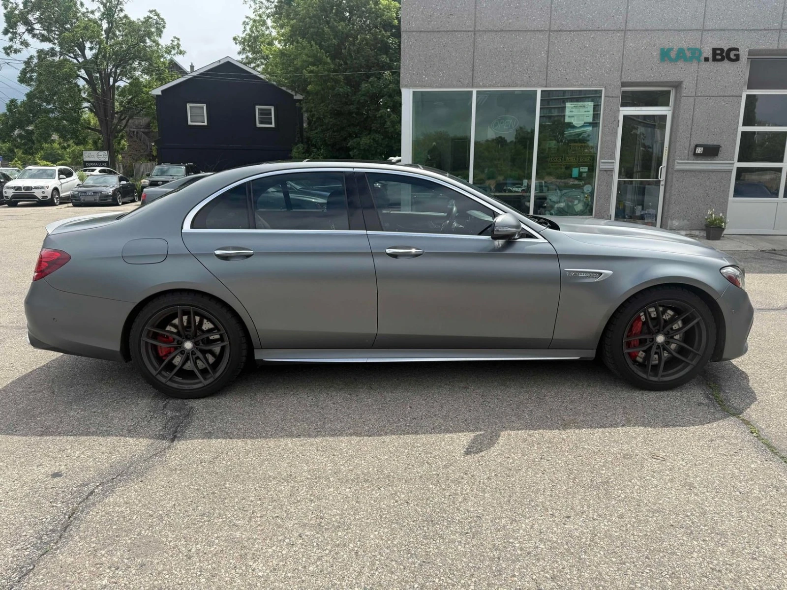 Mercedes-Benz E 63 AMG S Mango grey Автокредит Цена до България, снимка 2 - Автомобили и джипове - 54863987