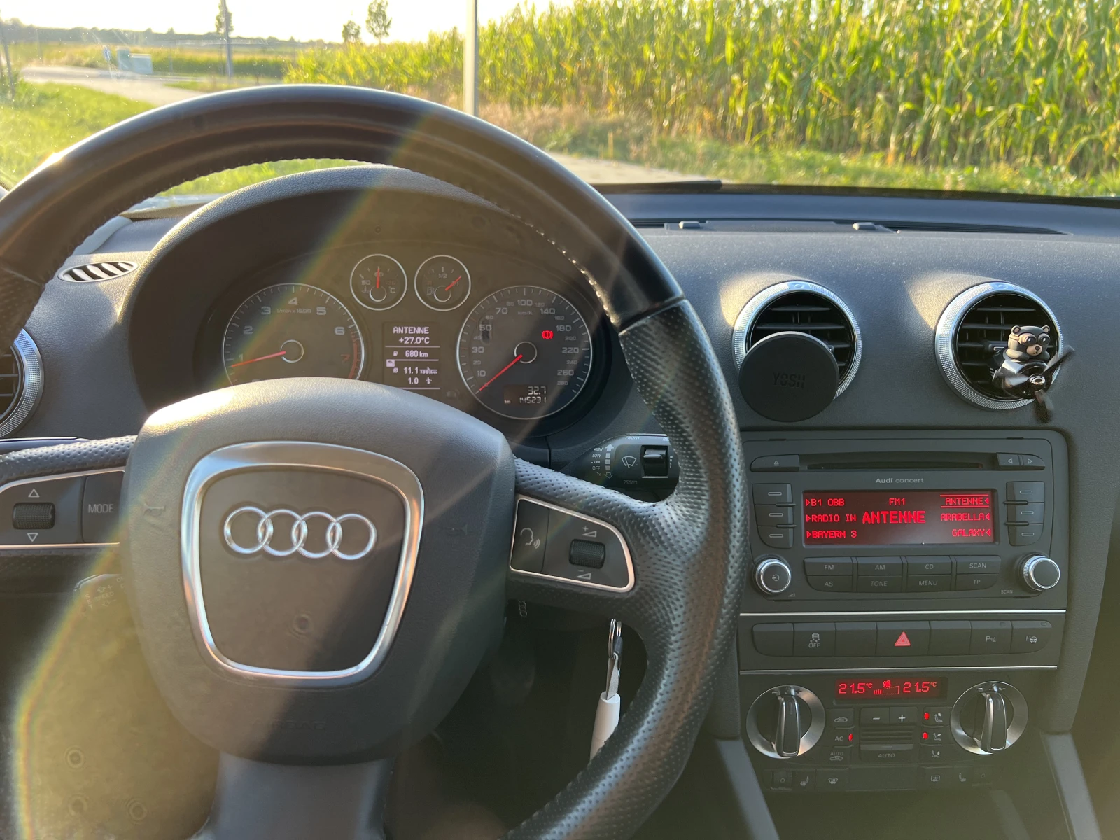 Audi A3 sportback, 1.8tfsi, evro 5, сива перла, снимка 5 - Автомобили и джипове - 55133791