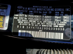 Kia Sorento 3.5L 6 All wheel drive - 6600 € / 12908.48 лв. - 90678425 4