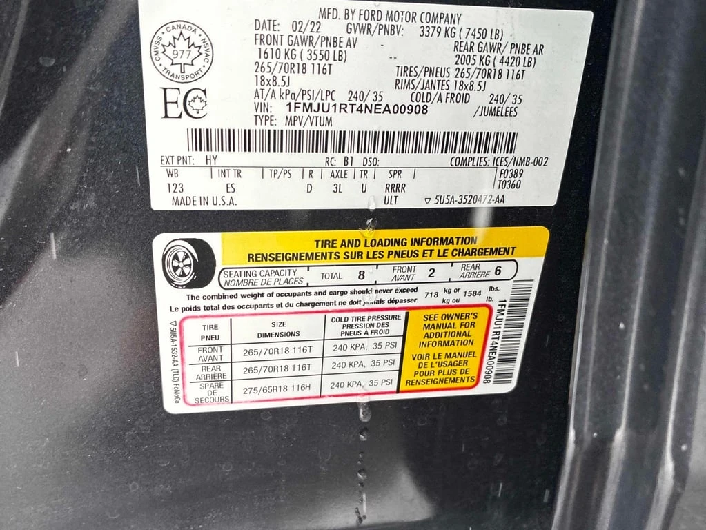 Ford Expedition * Timberline * CARFAX * БЕЗ ПЪРВОНАЧАЛНА ВНОСКА - изображение 10