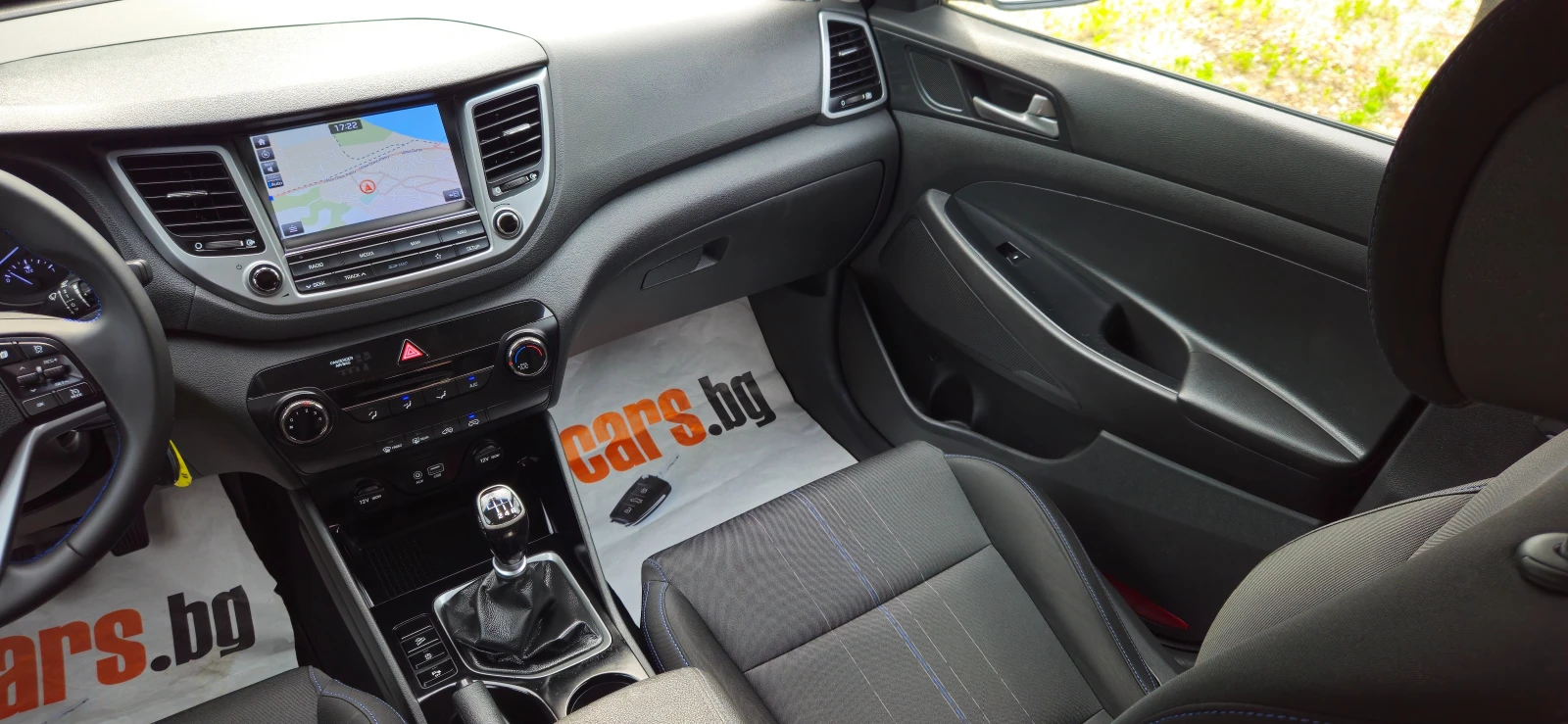 Hyundai Tucson 1, 7CRDi-116kс* 2018г* LED* НАВИ* КАМЕРА* Wi-Fi* Т, снимка 10 - Автомобили и джипове - 54891551