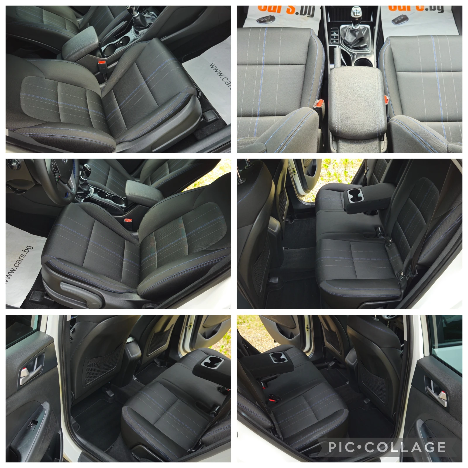 Hyundai Tucson 1, 7CRDi-116kс* 2018г* LED* НАВИ* КАМЕРА* Wi-Fi* Т, снимка 14 - Автомобили и джипове - 54891551