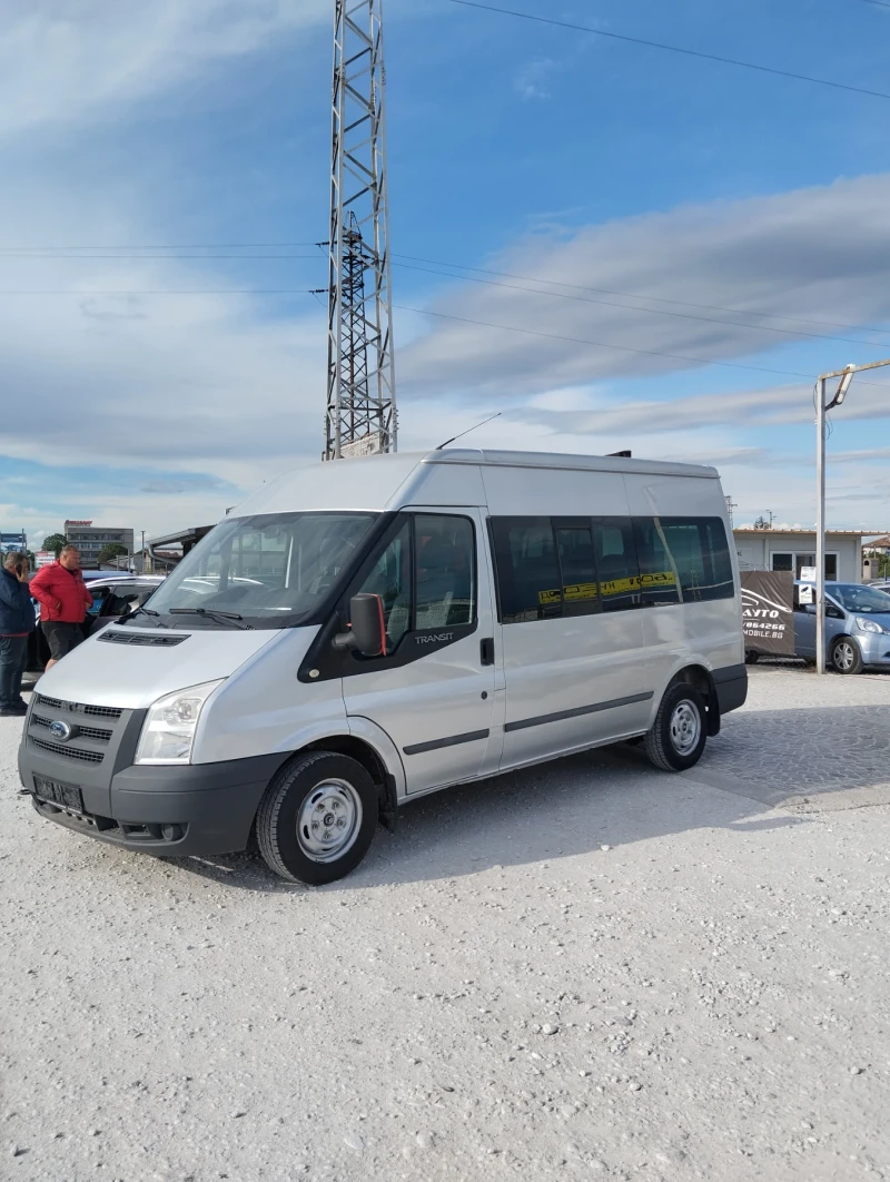 Ford Transit 8+ 1  2.2 116к.с.6 СКОРОСТИ АВТОПИЛОТ , снимка 1 - Бусове и автобуси - 47364815