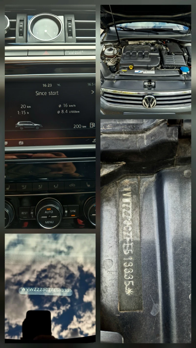 VW Passat Highline B8 2.0TDI 150к.с., снимка 16 - Автомобили и джипове - 52568141