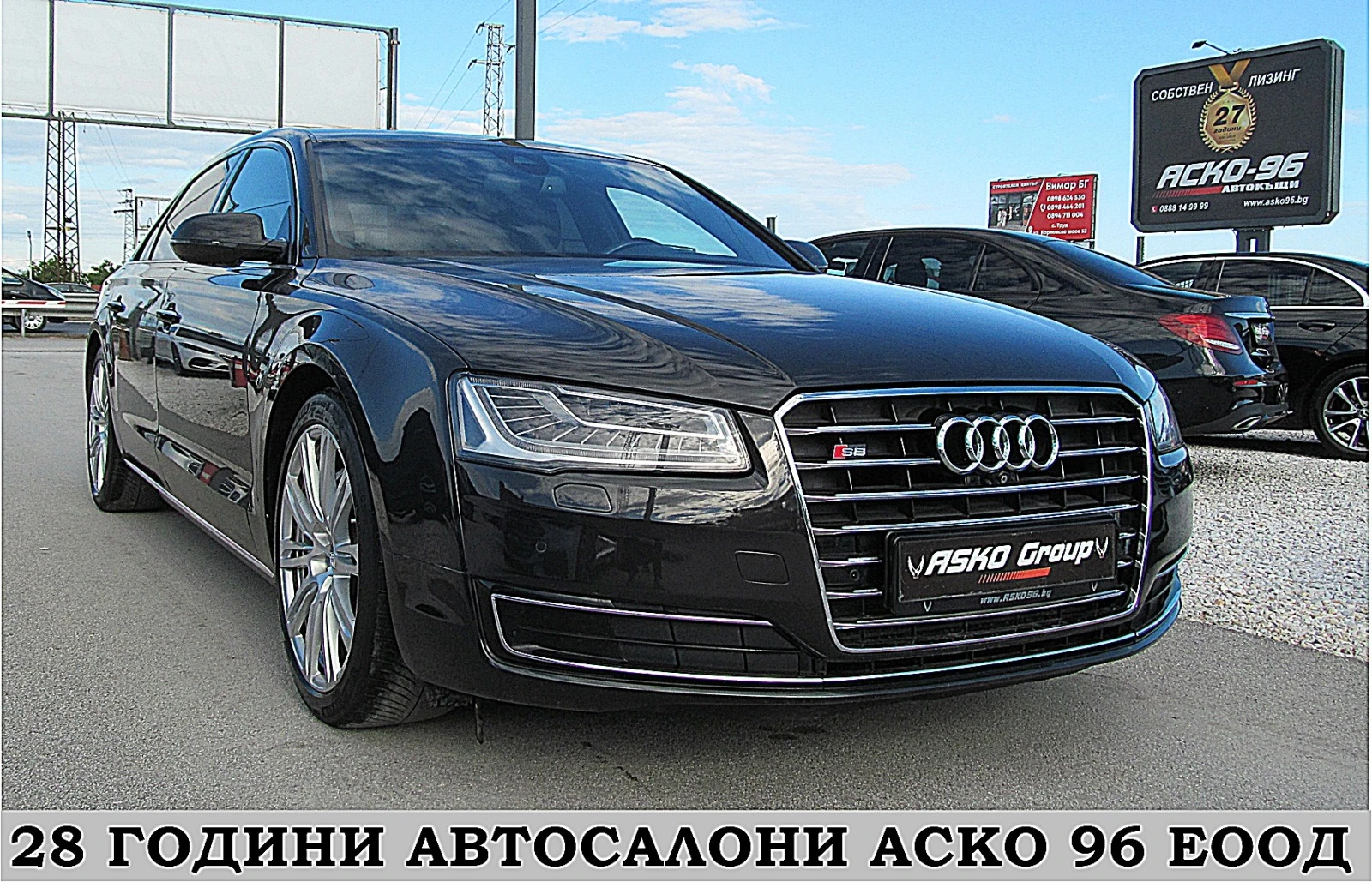 Audi A8 LONG/MATRIX/TV/360-KAMERA/ СОБСТВЕН ЛИЗИНГ - изображение 3