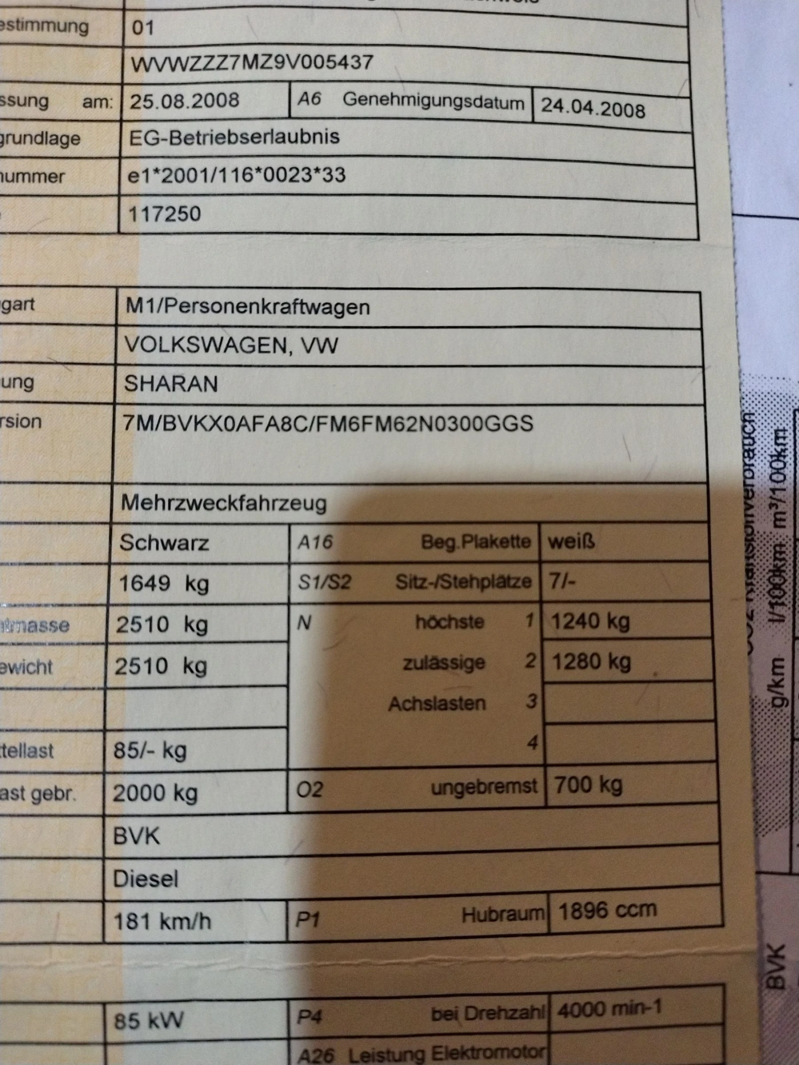 VW Sharan 1.9TDi 116 k.c. 6+ 1 klimatronik  | Mobile.bg   15