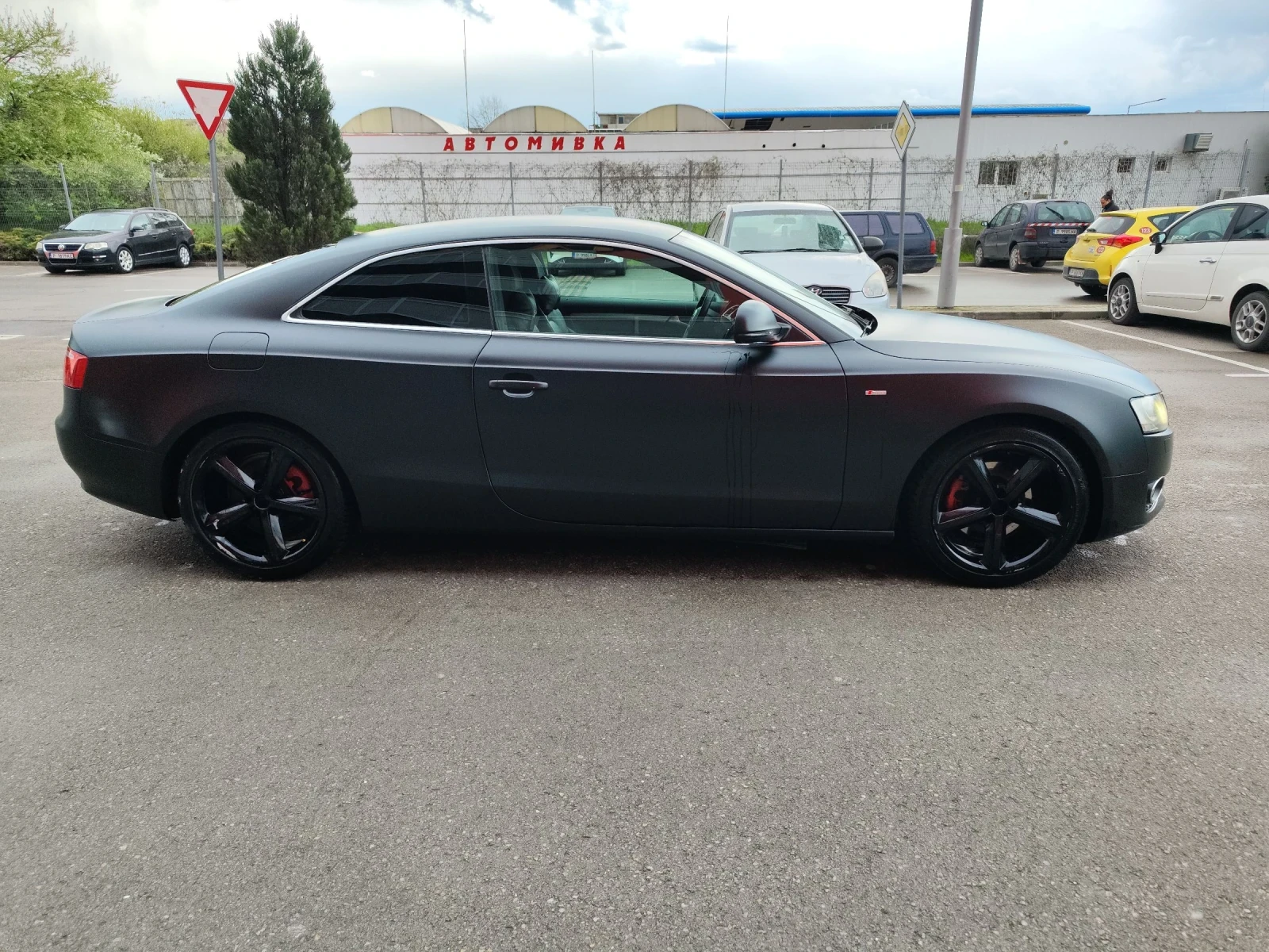 Audi A5 2.0 TFSI Black Matte, снимка 3 - Автомобили и джипове - 54150413