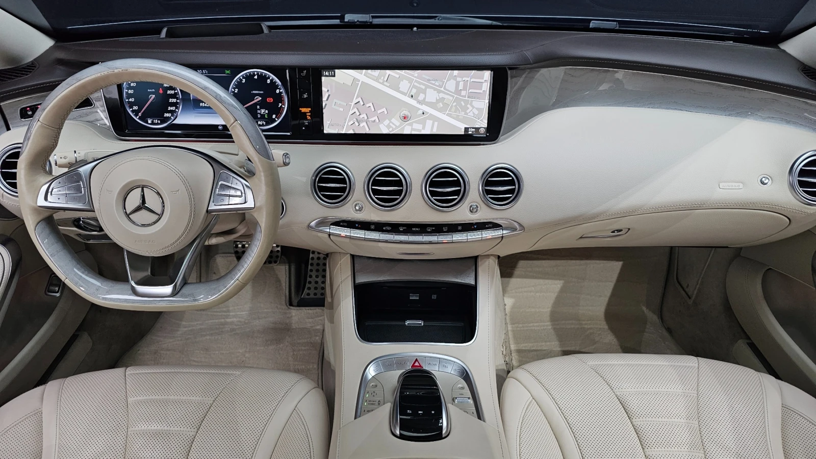 Mercedes-Benz S 400 3.0 V6 Biturbo 4MATIC, FULL, снимка 6 - Автомобили и джипове - 55445723