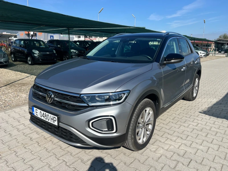 VW T-Roc 2.0TDi-6D-LED-18000kм-Гаранция-Лизинг, снимка 3 - Автомобили и джипове - 47288987