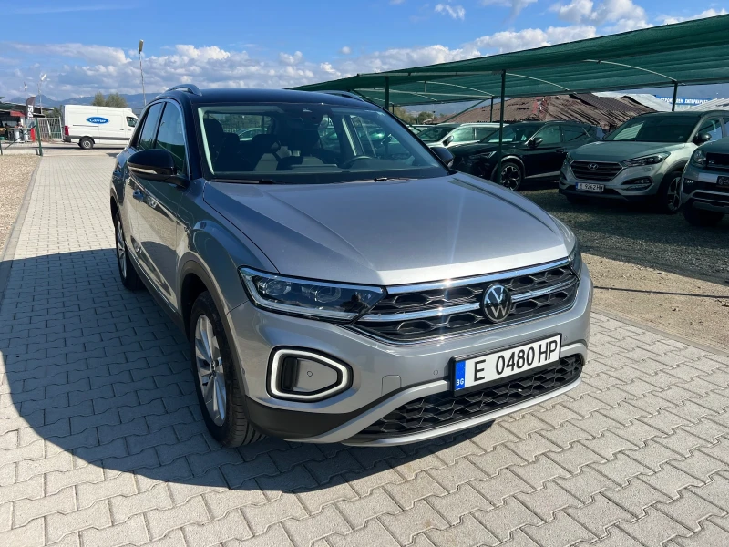 VW T-Roc 2.0TDi-6D-LED-18000kм-Гаранция-Лизинг, снимка 1 - Автомобили и джипове - 47288987