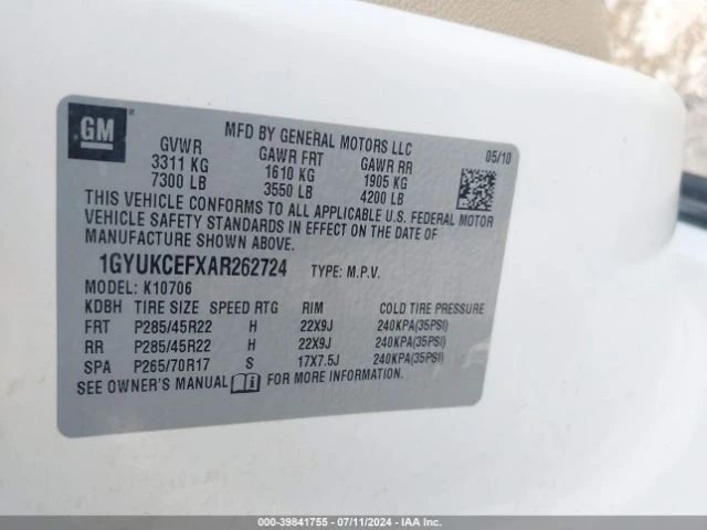 Cadillac Escalade PREMIUM, снимка 9 - Автомобили и джипове - 47423224