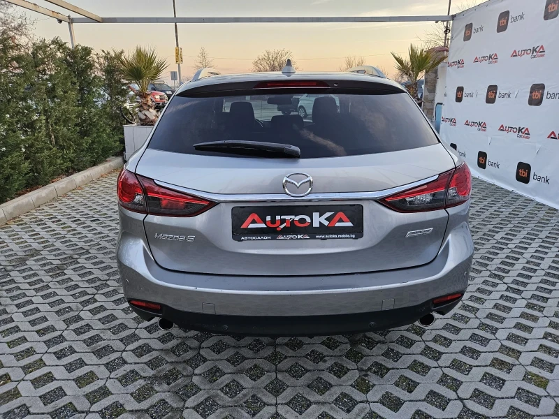 Mazda 6 2.2SKYACTIVE= 150кс= 6СКОРОСТИ= НАВИ= ПОДГРЕВ= EU6, снимка 4 - Автомобили и джипове - 48633308