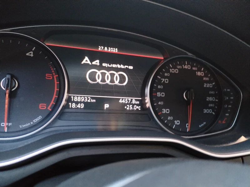 Audi A4 QUATTRO 190кс S-LINE MATRIX, снимка 17 - Автомобили и джипове - 51515163