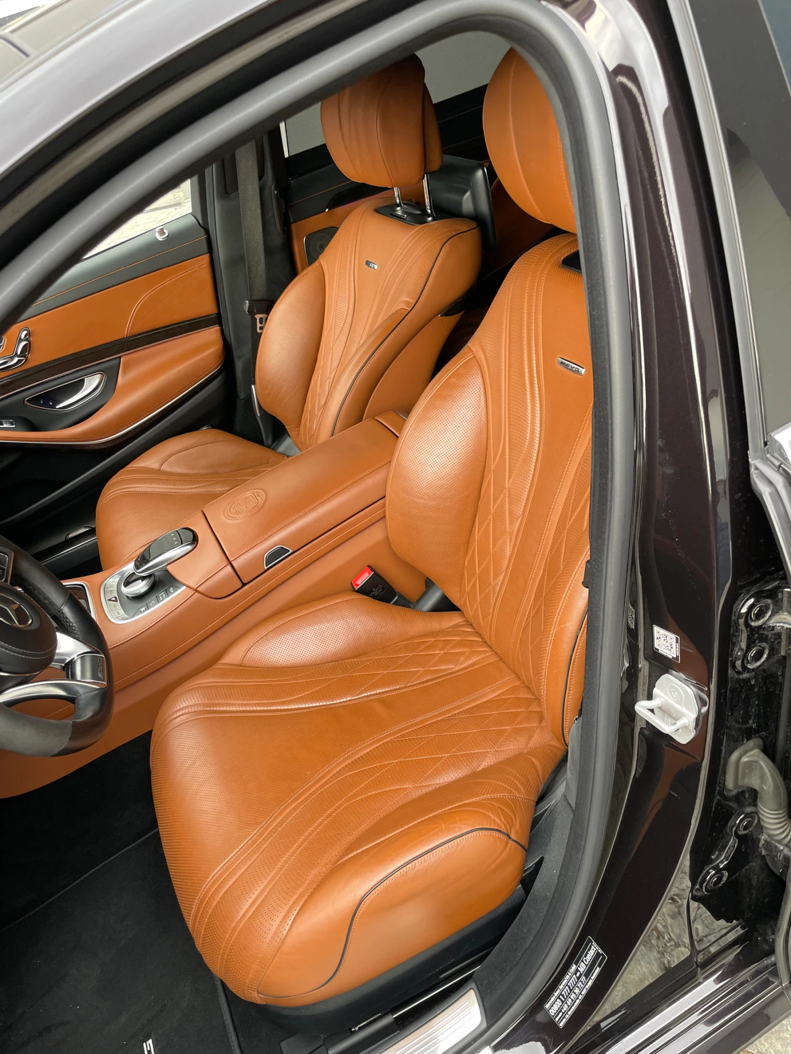 Mercedes-Benz S 63 AMG 4 matik long ceramic  | Mobile.bg — изображение 11