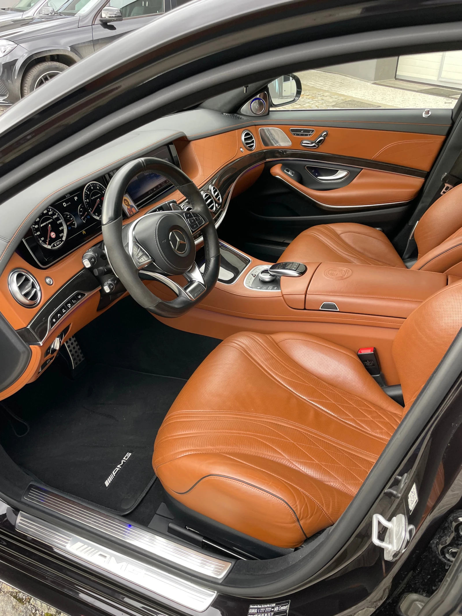 Mercedes-Benz S 63 AMG 4 matik long ceramic  | Mobile.bg — изображение 12