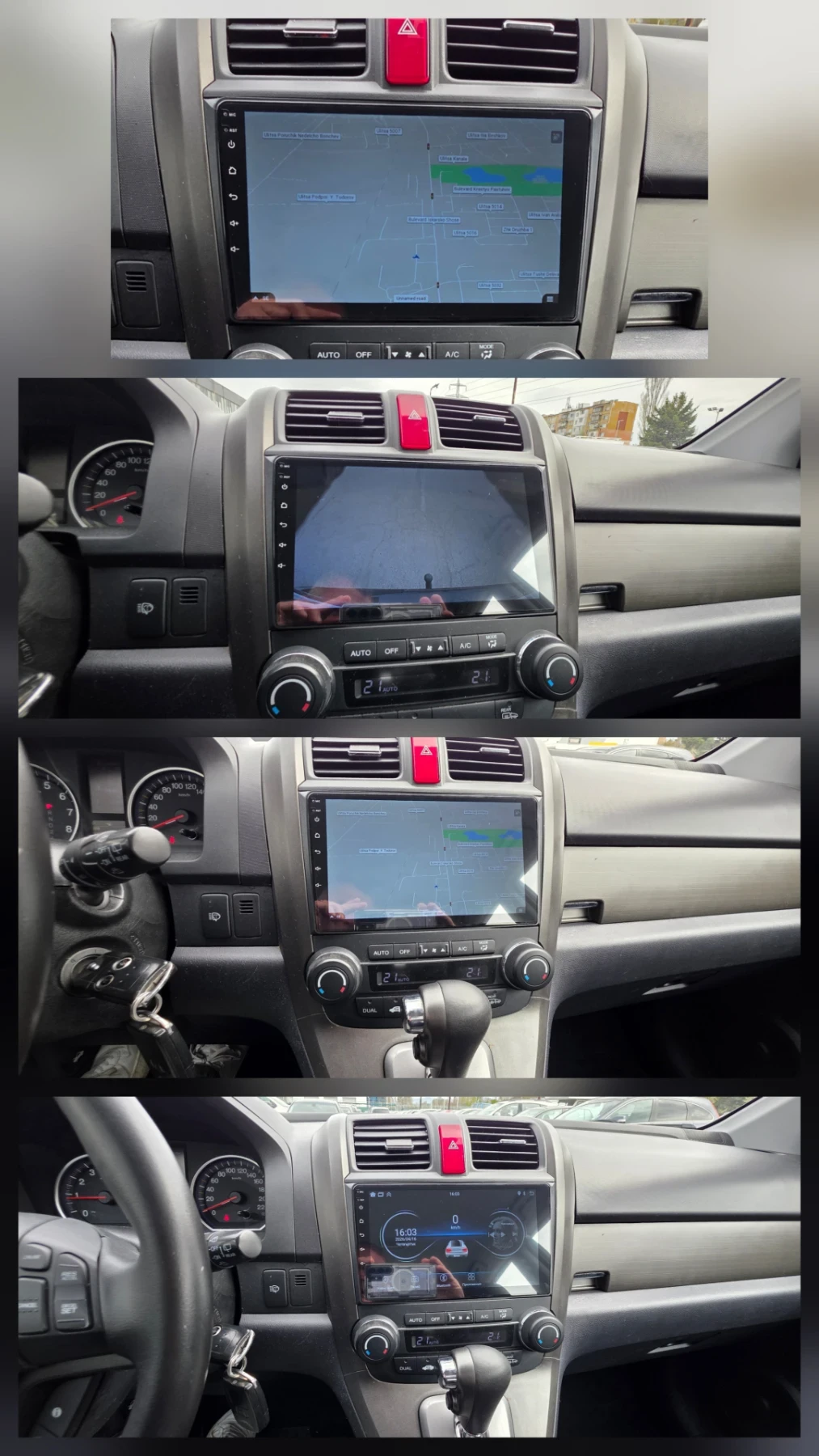 Honda Cr-v 2.0i 150k.c 4x4 UNIKAT EURO 5 , снимка 15 - Автомобили и джипове - 54218866