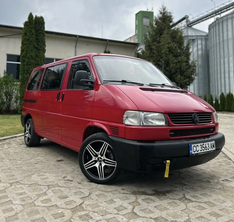 VW T4 2.5 TDI 8+ 1 ФЕЙСЛИФТ! КЛИМАТИК!, снимка 1 - Бусове и автобуси - 49118441