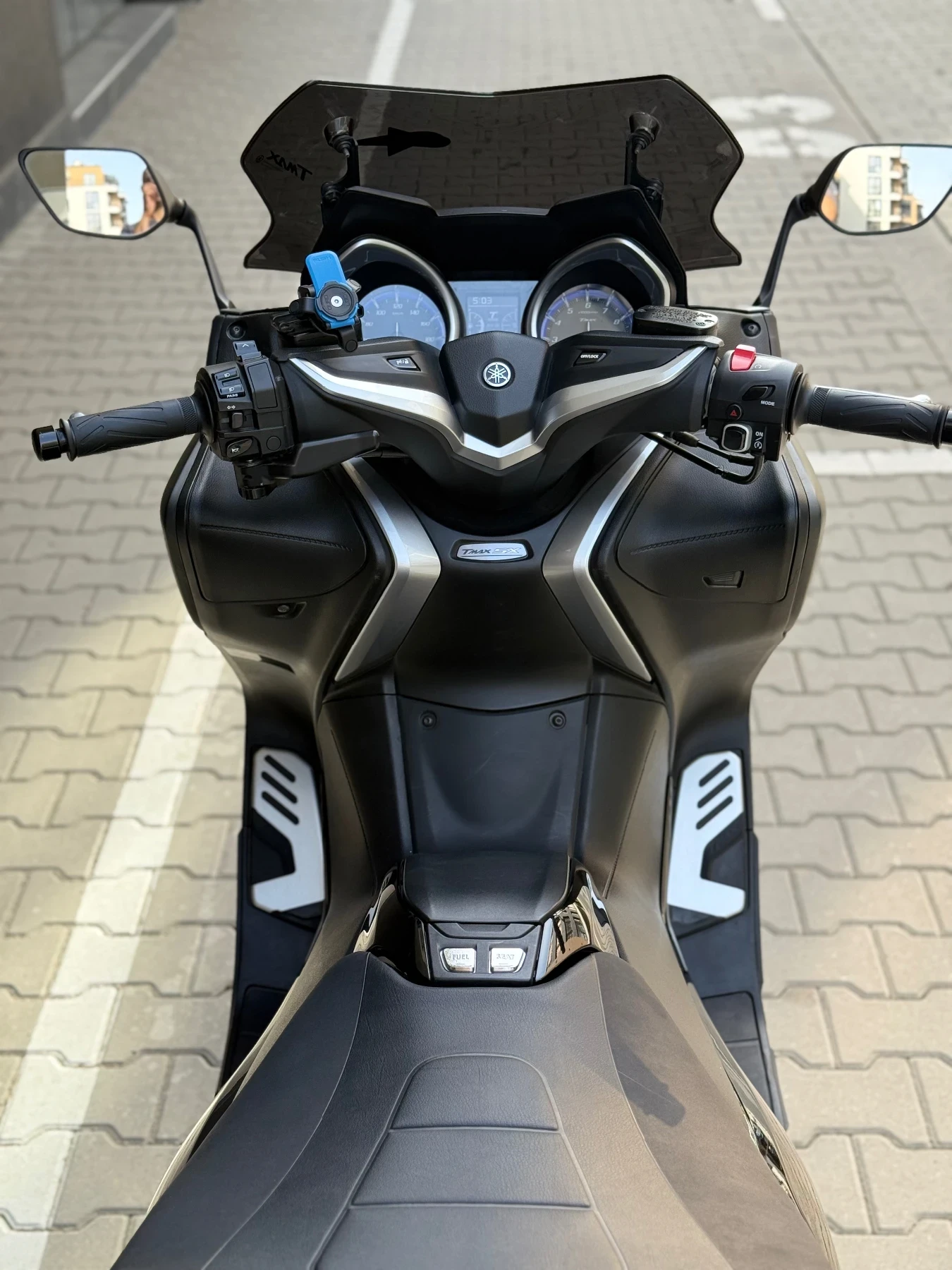 Yamaha T-max 530 - 15 000 км, нов Акрапович , снимка 8 - Мотоциклети и мототехника - 55868697