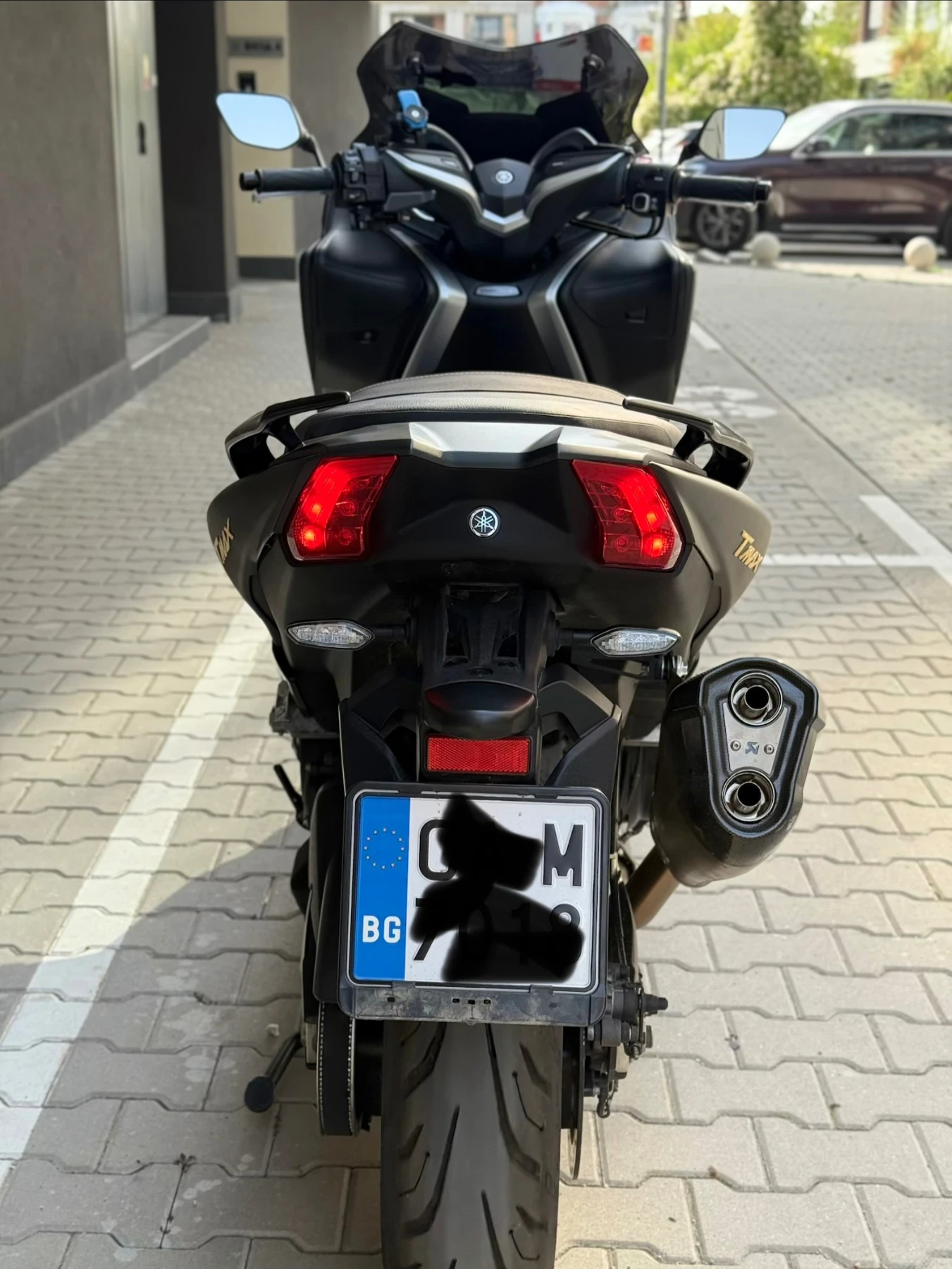Yamaha T-max 530 - 15 000 км, нов Акрапович , снимка 6 - Мотоциклети и мототехника - 55868697