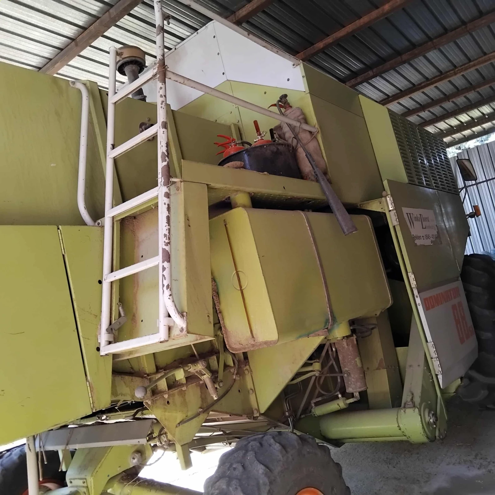 Комбайн Claas Dominator 78, снимка 3 - Селскостопанска техника - 53983008